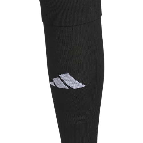 adidas Team Speed Over-the-Calf Soccer Socks or Calf Sleeves 1 Pair - color: Black/White/5/Calf Sleeve, size: Large, style: Calf Sleeve