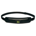 Amphipod AirFlow MicroStretch Belt, Ultra-Light Runners Waist Pack - OS - color: Black/Silver