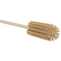 SPARTA Large Water Bottle Brush Ideal for Wide-Mouth Jars, Bottles and Tumblers, Dishwashing Tool with Handle for Home and Commercial Kitchens, Plastic, 16 Inches, Tan, (Pack of 4) - color: Tan