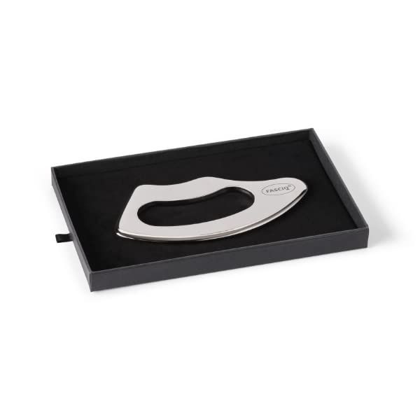 FASCIQ IASTM Tool Kiss, Soft Tissue Release and Mobilization, Stainless Steel - style: Kiss