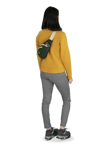 Osprey Daylite Waist Pack - Fanny Pack with Crossbody Shoulder Carry Option - Lightweight Hip Bag - color: Moody Burgundy
