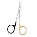 Suture Stitch Scissors with Delicate Hook Surgical Nursing Medical Scissors Perfect for Suture Removal, First Aid, EMS Training Premium Quality Instrument- Stainless Steel (Straight, 11CM) - color: Straight, 11CM