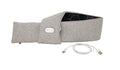 Calming Heat Neck Wrap by Sharper Image with Power Pack | Weighted Copper & Charcoal, Heating Pad, Auto Shut-Off Feature, Gift for Holidays, Women & Men | 3 Heat & 3 Vibrating Massage Settings - size: Neck Wrap with Power Pack - 9 Combinations