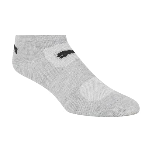 PUMA Women's Low Cut Socks (6-Pack) - color: Grey White Black