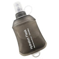 WILDREEDS 150ml Soft Flask, TPU Collapsible Soft Water Bottle for Hydration Pack, Running Vest, Folding Water Bottle for Hiking Cycling Climbing-1Pcs, Grey - color: 150ml Grey