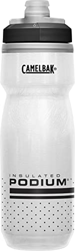 CamelBak Podium Chill Water Bottle 21oz, White/Black - color: White/Black