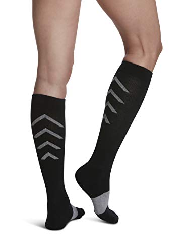 SIGVARIS Men's & Women's 401 Athletic Recovery Calf High Socks 15-20mmHg - size: XX-Large