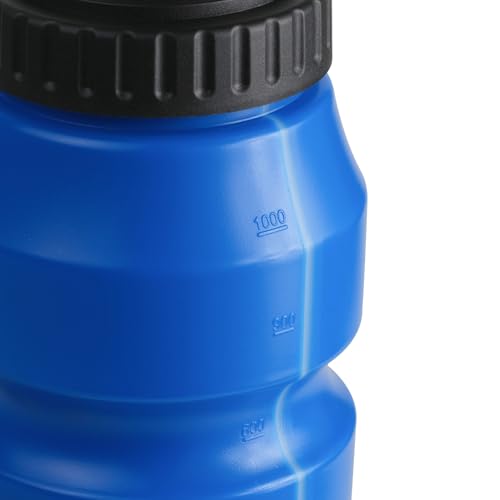 Cannon Sports 1 Liter Sports Water Bottle, 2 Lids, BPA-Free (Royal Blue) - color: Royal Blue