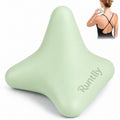 Trigger Point Massage Tool, 3" × 2.6", Deep Tissue Manual Massage Ball for Muscle Knots & Myofascial Release, Physical Therapy Tool for Plantar Fasciitis, Foot Hand Hip & Back Soreness Relief - color: Green