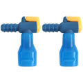 Bite Valve ON-Off Switch Tube Nozzle Replacement for Hydration Bladder - color: 90° Pack of 2