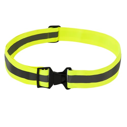 A-SAFETY Glow Belt - Reflective Running Belt (Yellow, Orange, Black, White) - color: Reflective Yellow
