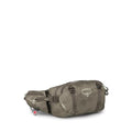 Osprey Seral Biking Waist Pack with Hydraulics Reservoir for Men & Women, Hydration Belt with Water Bladder - color: Pediment Grey Dust Print, style: 7l
