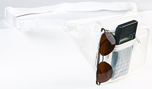 Funny Guy Mugs Clear Transparent Fanny Pack, White - color: Transparent White