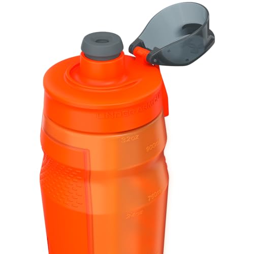 Under Armour 32oz Playmaker Squeeze Water Bottle - color: Blaze Orange/Blaze Orange
