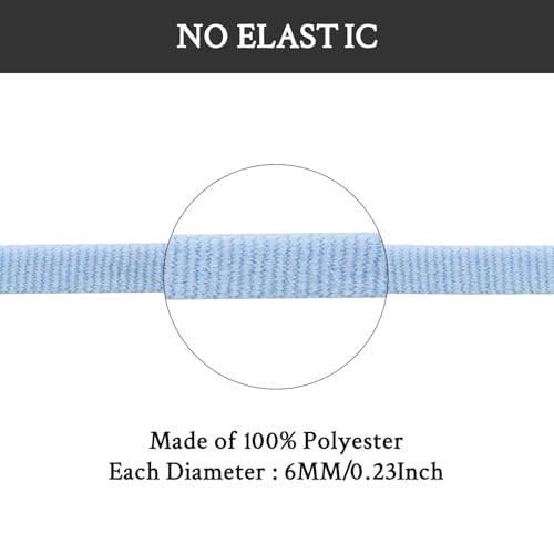 Endoto Shoe Laces for Hoka Replacement Shoelaces Strings - color: Blue Fog, size: 40 Inch (101.6 cm)