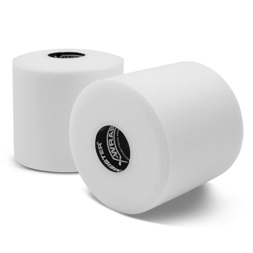 Meister X-Wrap Premium PreWrap - XL Underwrap for Athletic Tape - 30 Yards x 2.75" - White - 2 Rolls - color: White
