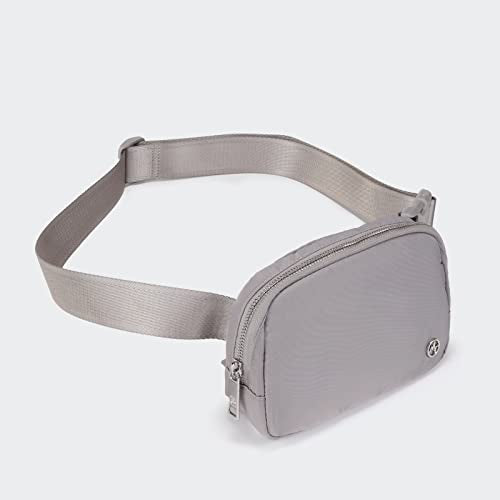 Pander Crossbody Belt Bag for Women and Men, Travel and Everyday Use - color: Light Grey