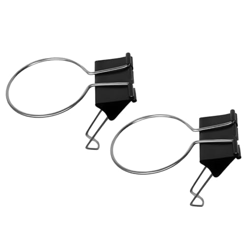 ARFUKA Clip-On Cup Holder Heavy-Duty Table Edge Clamp for Coffee Mugs, Water Bottles & Glasses - Ideal for Tables, Desks, Camping & Outdoor Activities Pack of 2