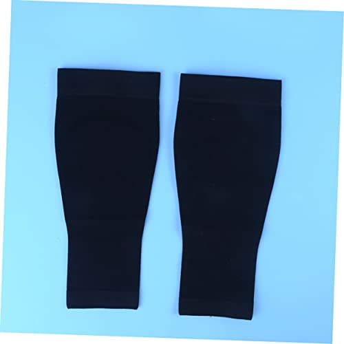 Compression Stockings Mmhg Open Toe Calf Compression Sleeve for Varicose Veins Swelling Relief Edema Support Breathable Comfortable Fit Black