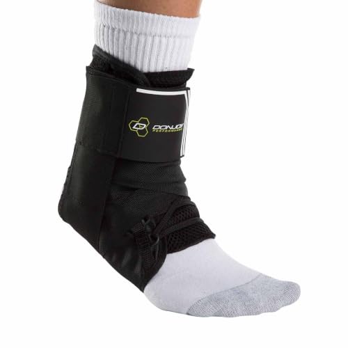 DonJoy Performance Bionic Speed-Wrap Ankle for Medial/Lateral Ligament Protection - No-Hassle Lace System with Compression & Stability for Athletes and Active Users, X-Large - size: X-Large