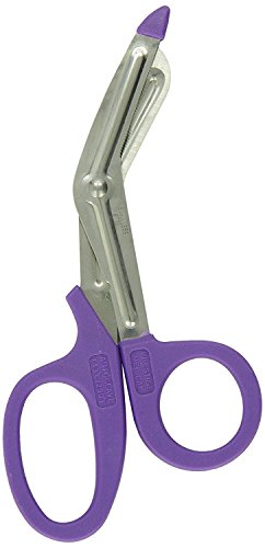 Prestige Medical EMT/Utility Scissor, Purple, 7 1/2 Inch - color: Purple, size: 7.5 Inch (Pack of 1)