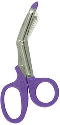 Prestige Medical EMT/Utility Scissor, Purple, 7 1/2 Inch - color: Purple, size: 7.5 Inch (Pack of 1)