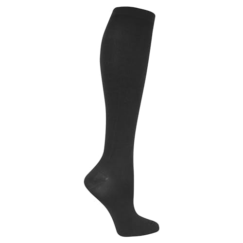 Dr. Scholl's Women's Graduated Compression Knee High Socks - color: Black (1 Pair), size: 8-12