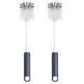 ROSEOK Bottle Brush, Water Bottle Brush, Flexible Bottle Brush, Cup Cleaner - color: Navy Blue