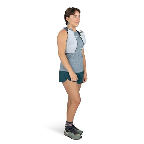 Osprey Dyna 1.5L Women's Running Hydration Vest with Hydraulics Soft Flasks - color: Dawn Blue, size: Medium
