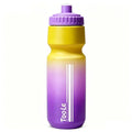 24oz Bike Water Bottle, Cycling Squeeze Water Bottle Leakproof BPA Free - color: B-Purple
