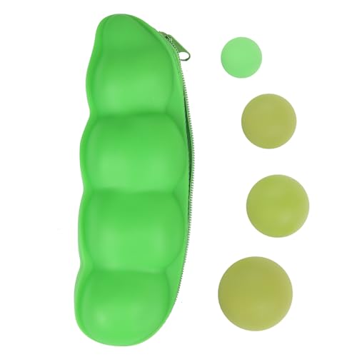 Firm Massage Lacrosse Ball Set, 4 Sizes for Myofascial Release - color: 4 Firm Green