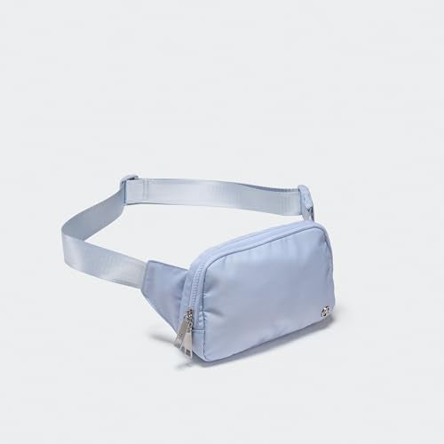 Pander Belt Bag Large 2L, Nylon Fanny Pack Purse for Women and Men with Adjustable Strap - color: Windmill Blue
