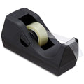 Staples Desktop Tape Dispenser, Black, Everyday Tape Holder - style: 1 Pack