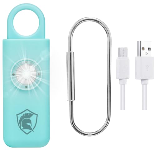 Personal Safety Alarm Rechargeable (Aqua) - color: Aqua