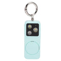 GOWENIC Personal Safety Alarm for Girls Women, 150dB Loud Alarm with LED Light, Comes with Anti Lost Keychain, Gifts for Women, Girls, Students, Night Running (Green) - color: Green