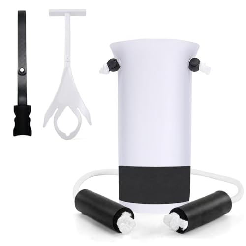 DILSIAI Sock Aid Device for Seniors Assistant Device no Bending Helper Easy on and Off Stocking - Without Bending, Slip Resistance (White Wear) - color: White Wear