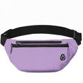 Fanny Pack for Women Men,Crossbody Water Resistant Sports Waist Bag Pack - color: 1pack-lightpurple
