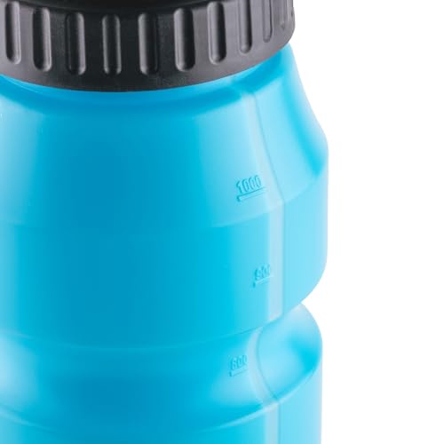 Cannon Sports 1 Liter Sports Water Bottle, 2 Lids, BPA-Free (Light Blue) - color: Light Blue