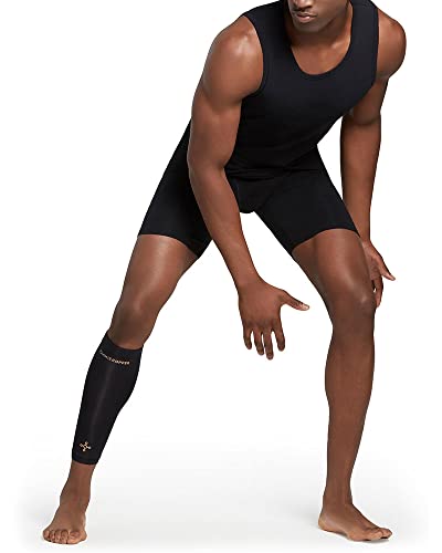 Tommie Copper Compression Calf Sleeve Unisex, Breathable - size: Small