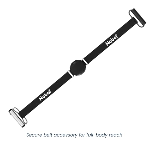 Nobol MyoSphere® Vibration Massage Ball & MyoBelt Kit, Portable Muscle Recovery Tool with Bluetooth Belt Remote Deep Tissue Vibration Rechargeable Massager - Space Black - color: Space Black