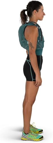 Osprey Dyna 6L Women's Running Hydration Vest with Hydraulics Reservoir - color: Cascade Blue/Silver Lining, size: Large