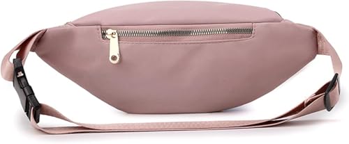 Fanny Pack Waist Pack for Women, Waterproof Waist Bag for Running Sports Travel - Pink - color: E Pink