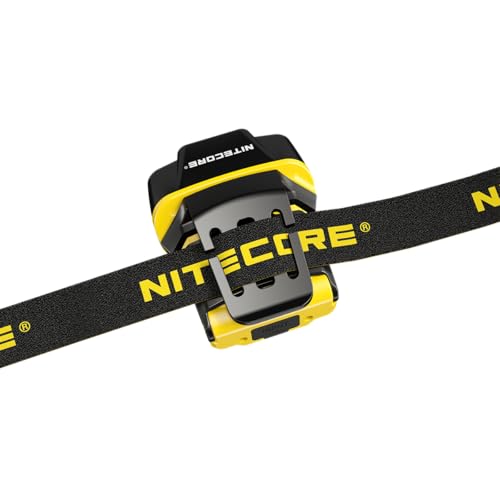 Nitecore NU11 Clip-On Cap Light and Headlamp, 150 Lumen Bright, USB-C Rechargeable, 90 Degree Adjustable for Fishing Camping and Work with Hands-Free Motion Sensor, White and Red LEDs and Sticker