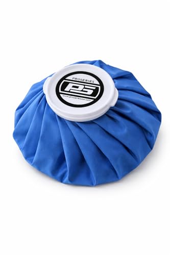 PRO Series RxICE - 11" Large Reusable Ice Bag - 4" Super Wide Mouth - Solid Blue -Hot and Cold Therapy for Injuries - Cold Compress with Refillable Real Ice Pack - Use on Head, Knee, Ankle, More - color: Blue 11"