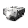 Claymore Capon 80C (Black) - LED Rechargeable Clip-On Cap Headlamp, Lightweight Hat Light for Camping, Running, Emergency & Industrial Use, Waterproof, Hands-Free Sensor, 45 Hours Battery Life. - color: 80C (Black)