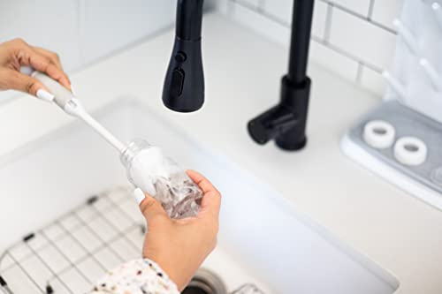 Ubbi Baby Bottle Cleaning Brush Set, Gray - color: Gray Bottle Brush