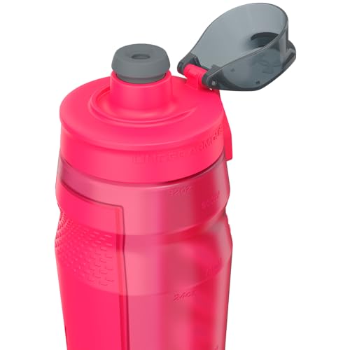 Under Armour 32oz Playmaker Squeeze Water Bottle - color: Penta Pink/Penta Pink