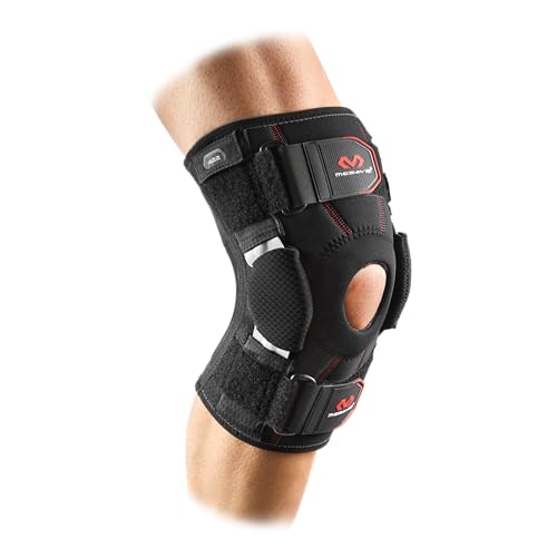 McDavid Hinged Knee Brace for Men & Women, Maximum Knee Support & Compression for Stability & Recovery, Ligament, Hyperextension Support - MEDIUM - size: Medium