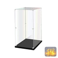 KOLIPI Acrylic Display Case for Collectibles, Clear Box 10x10x15.7 in - size: 10 x 10 x 16 inches
