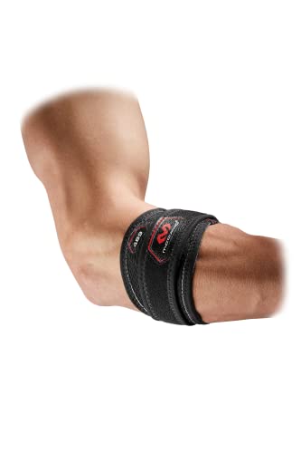 Mcdavid Tennis Pickleball Elbow Brace for Men & Women, Tendonitis Elbow Brace & Strap Golfers Elbow Brace Counterforce Band for Tendon Pain Relief & Support for Forearm - size: Large